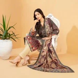 Printed Embroidered Shirt - LDS 847