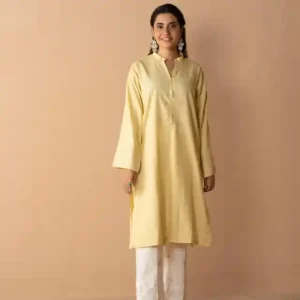 Solid Embroidered Shirt - LDS 879